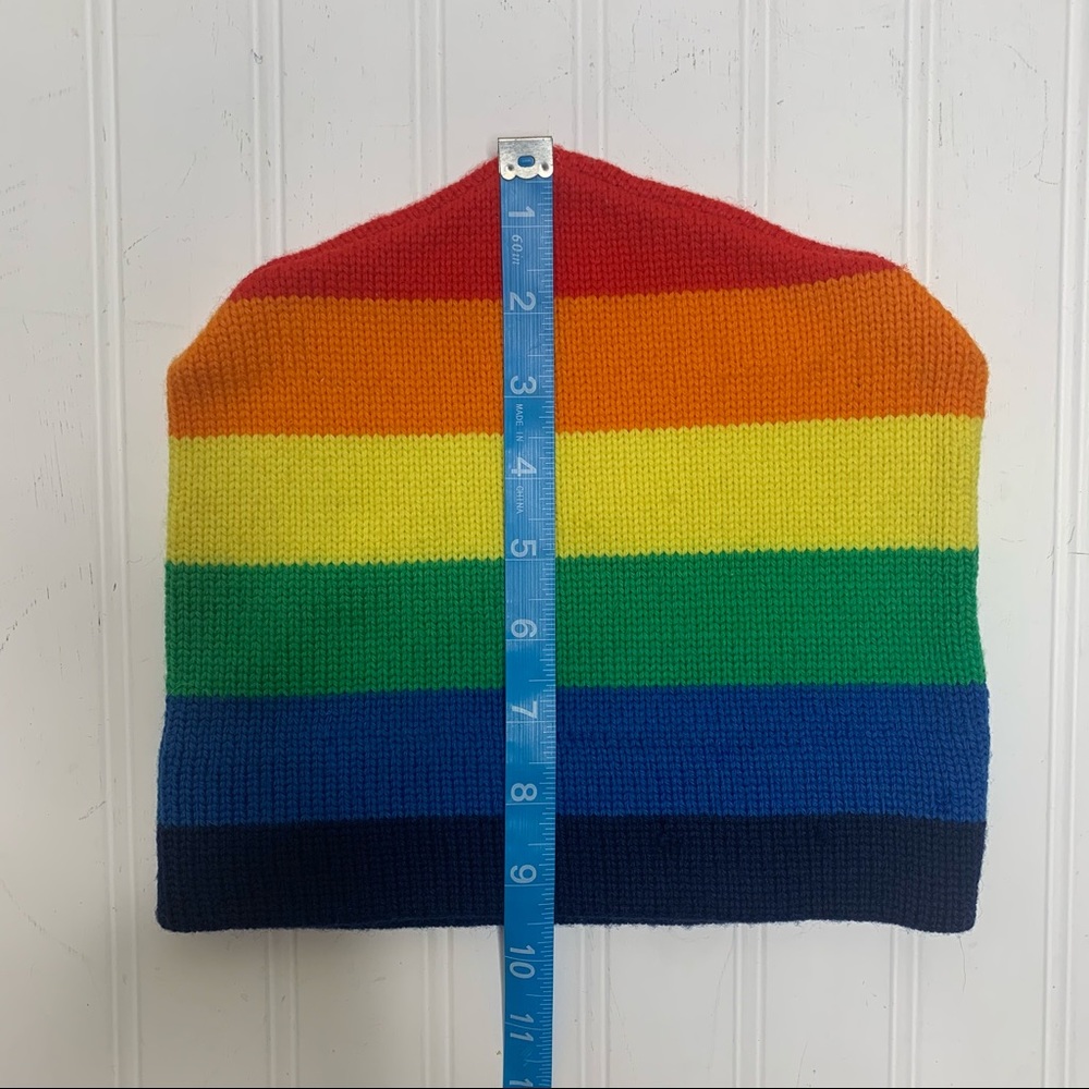 Colorful 100% Wool Beanie - Picture 12 of 13